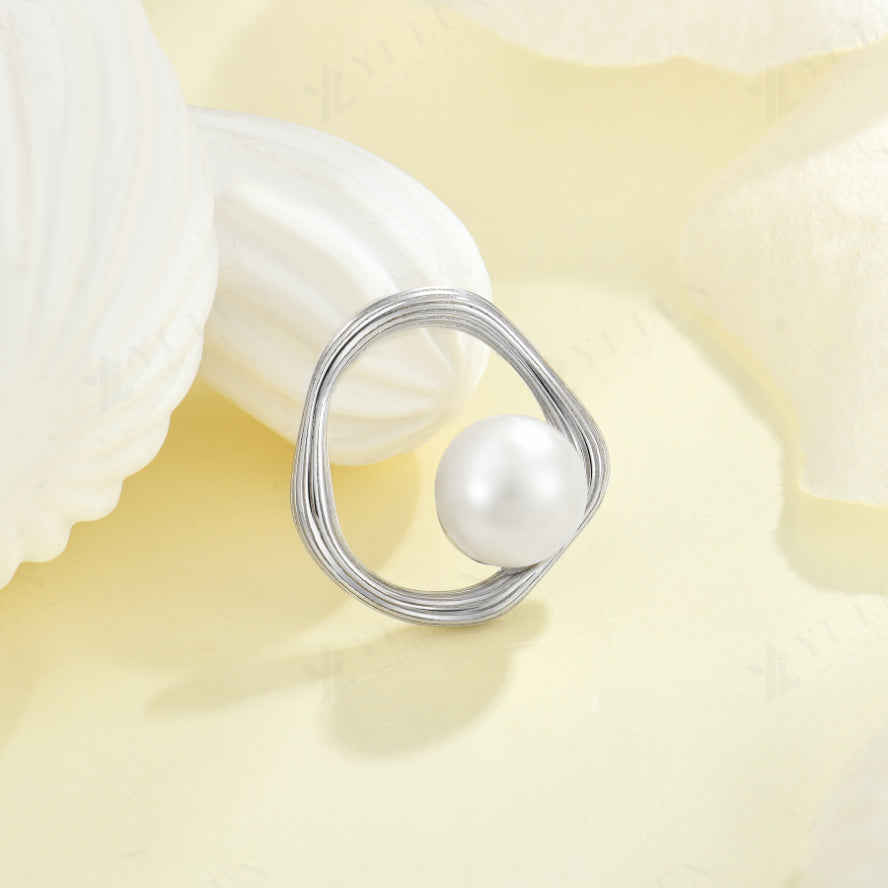 Nala Pearl Halskette Halsketten Sterlingsilber