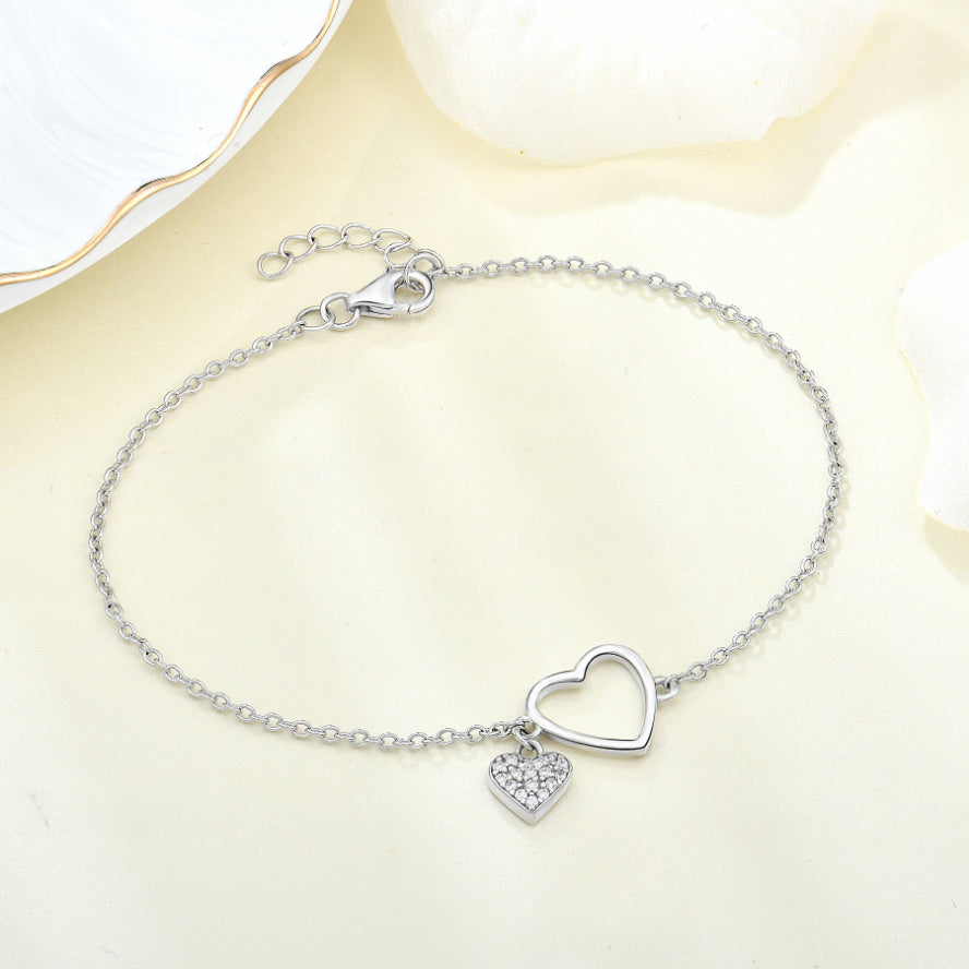 Duo Hearts Armband Czarina