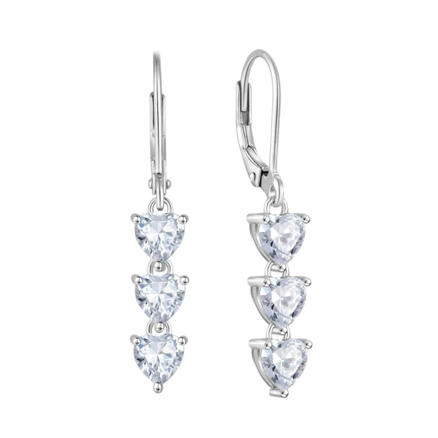 Herzglanz Ohrringe Ohrringe Czarina Jewellery   