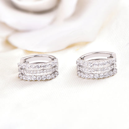 Luna Pavé Creolen Czarina