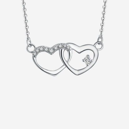 Herz in Herz Halskette Halsketten Czarina Jewellery   