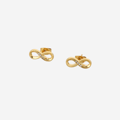 Infinity Ohrstecker Czarina Gold 15x6mm