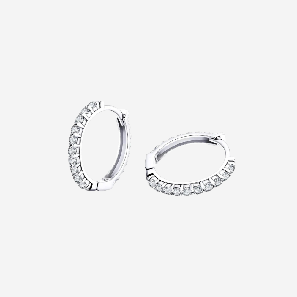 Pavé Silber Ohrringe Ohrringe Czarina Jewellery   