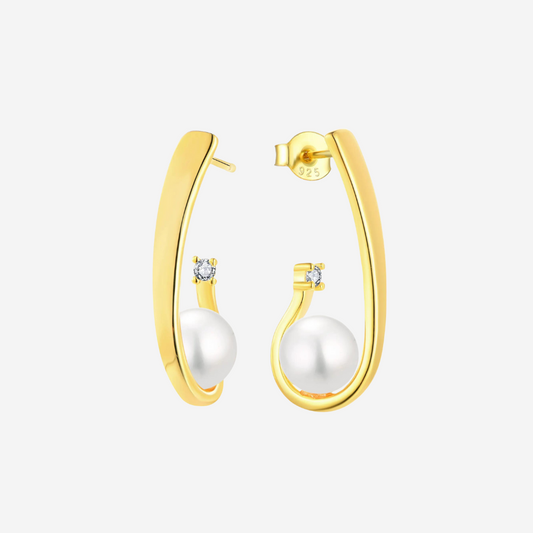 Perlenbogen Ohrringe Ohrringe Czarina Jewellery   