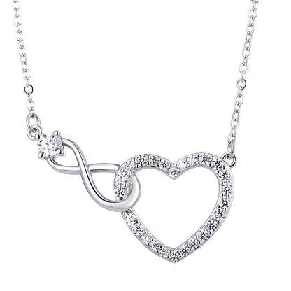 Zirkonia Harmony Halskette Halsketten Sterlingsilber