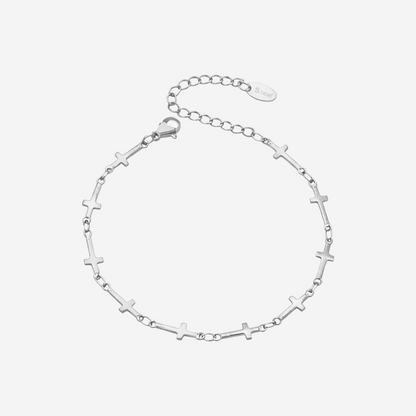 Aurelia Kreuz Armband Armband Czarina Silber 16.5-21.5cm