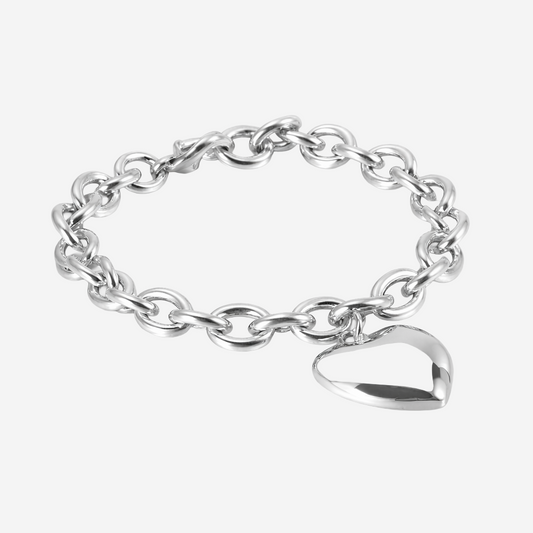 Norina Herz Armband Armband Czarina Silber