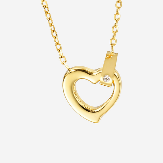 Avelia Herz Glow Halskette Halsketten Czarina Gold