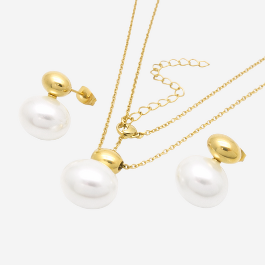 Fiora Perlen Set Set Czarina Gold