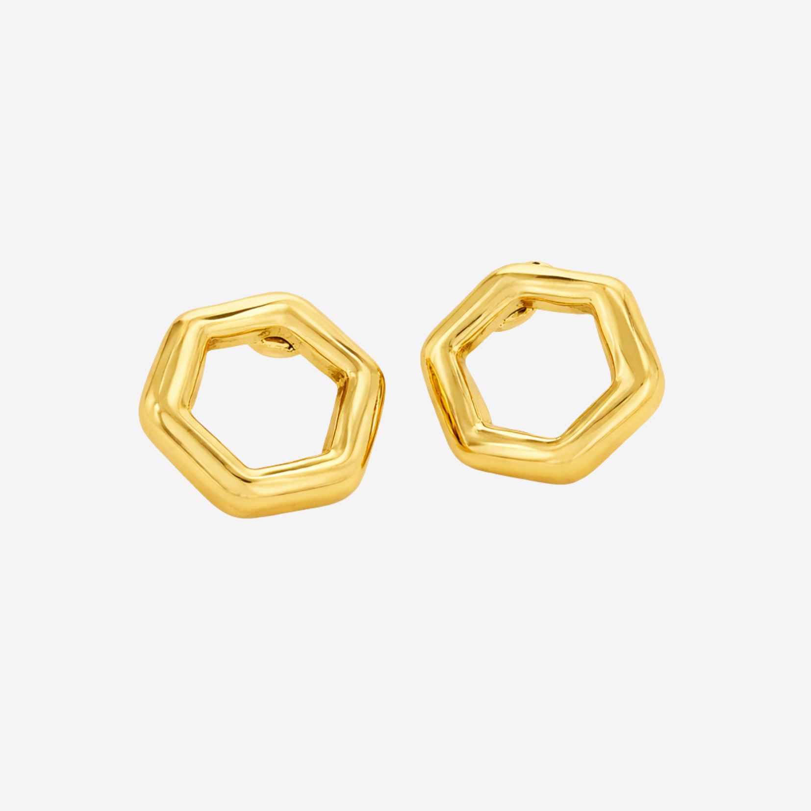 Mira Circle Ohrringe Ohrringe Czarina Gold