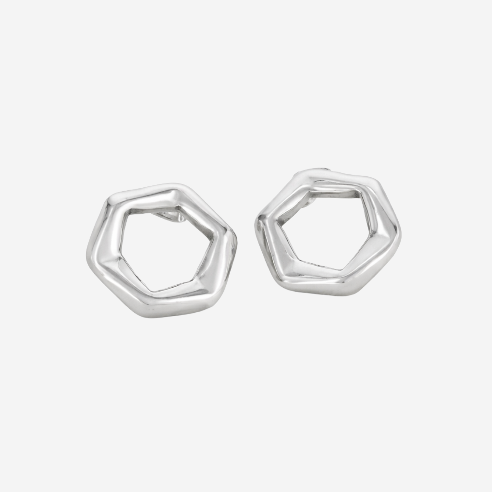 Mira Circle Ohrringe Ohrringe Czarina Silber