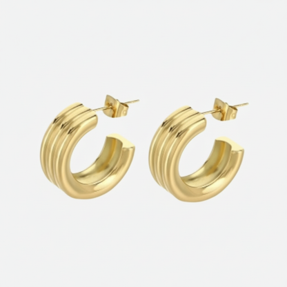Vela Bold Hoops Ohrringe Czarina