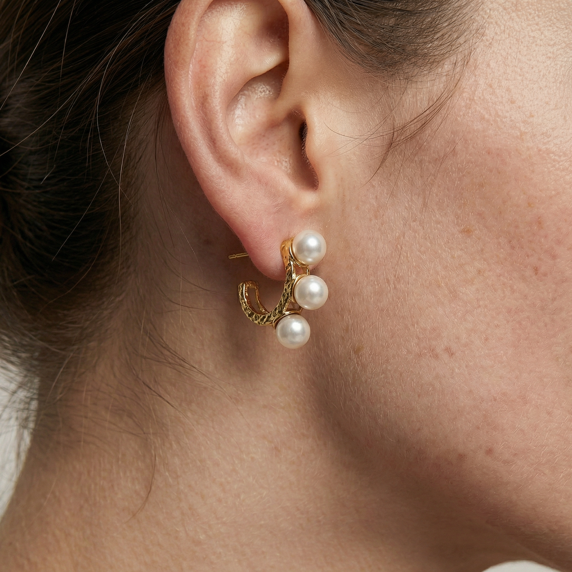 Elegant Pearl Ohrringe Czarina