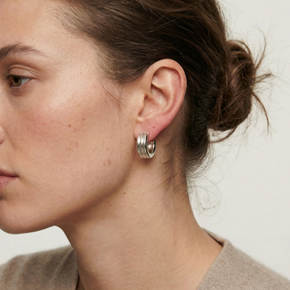 Vela Bold Hoops Ohrringe Czarina