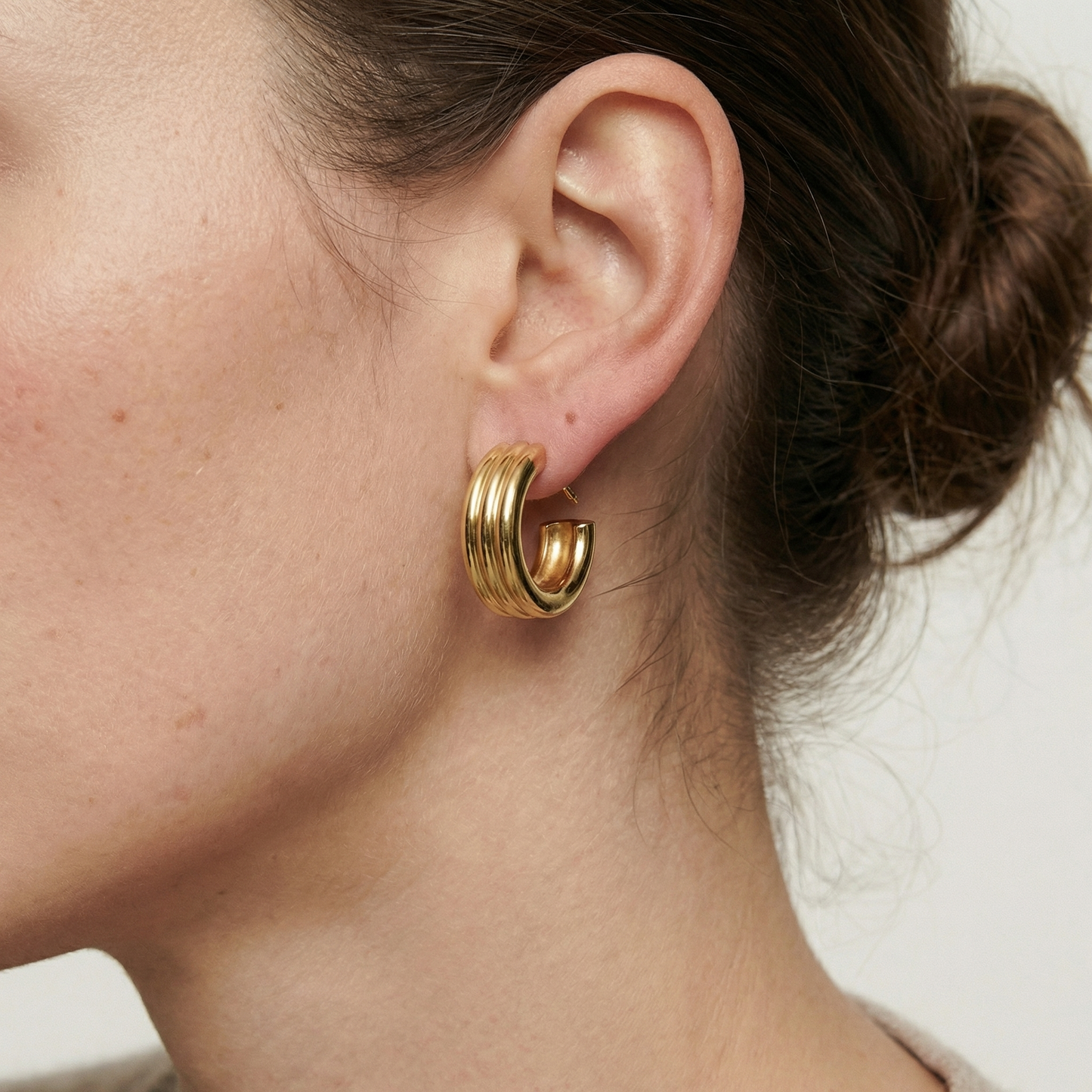 Vela Bold Hoops Ohrringe Czarina
