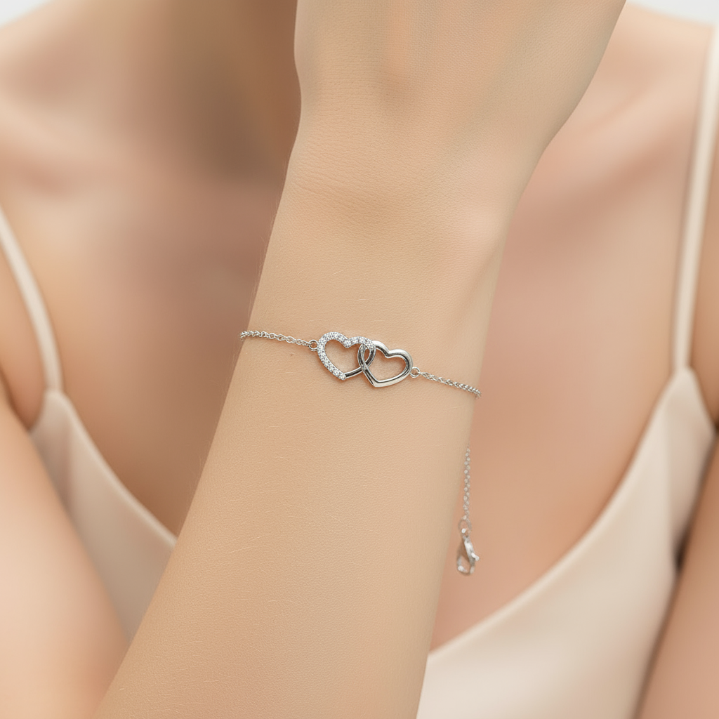 Twin Hearts Armband Czarina