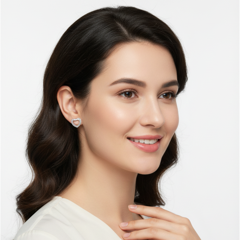 Amora Heart Ohrringe Ohrringe Czarina