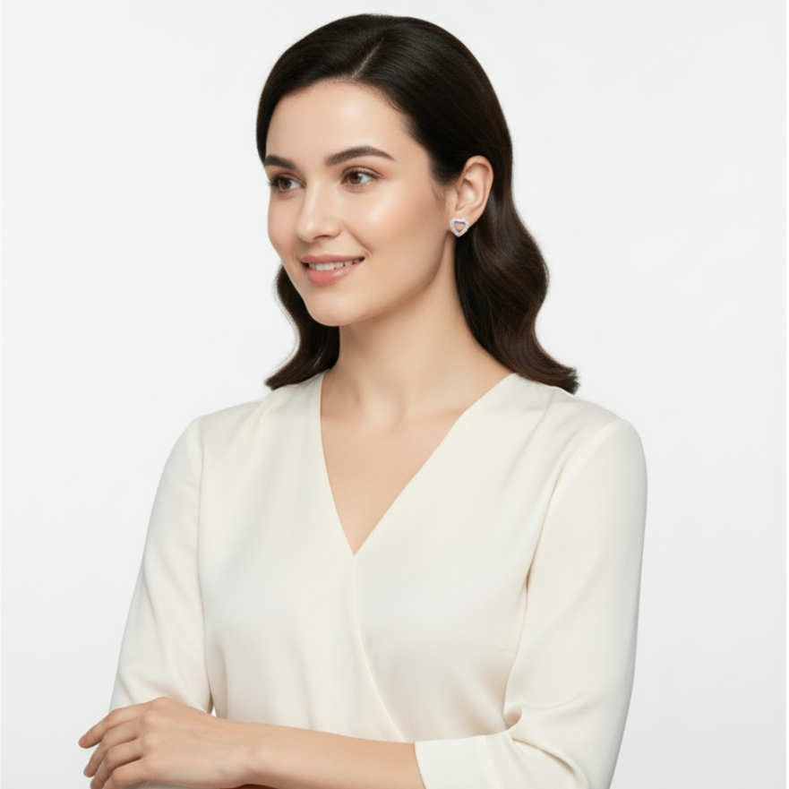 Amora Heart Ohrringe Ohrringe Czarina