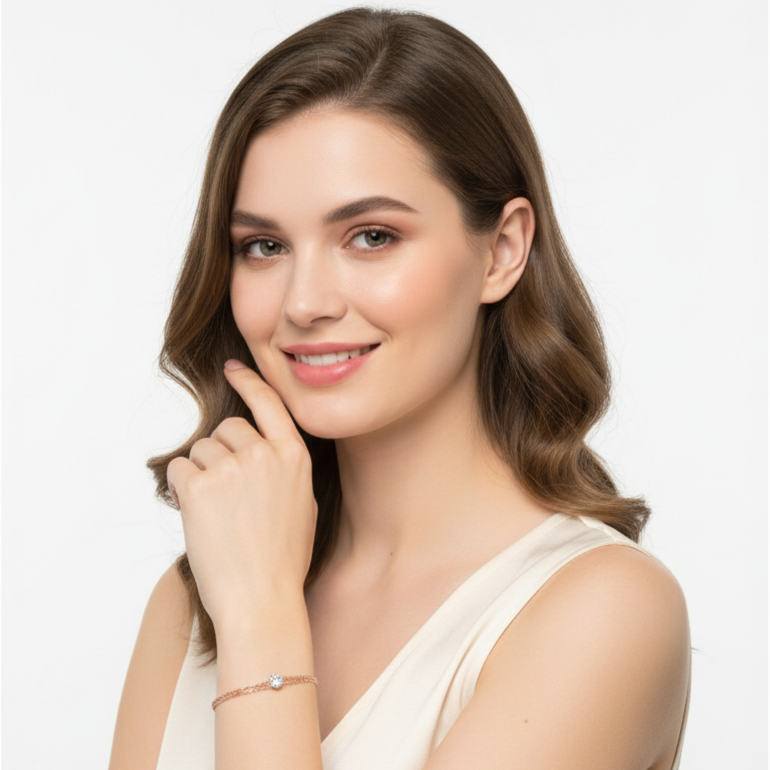 Elegant Sparkle Armband Wasserfest