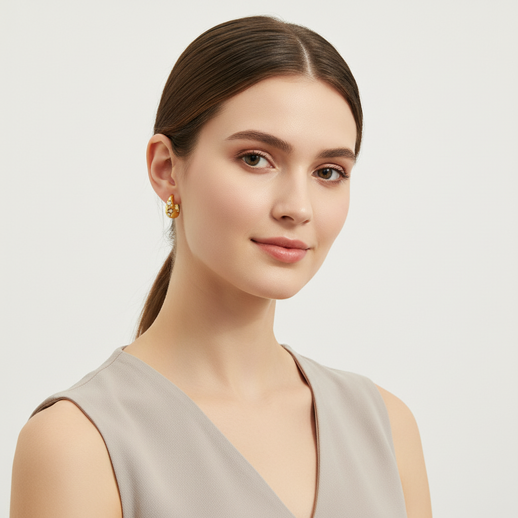 Cleo Star Hoops Ohrringe Czarina