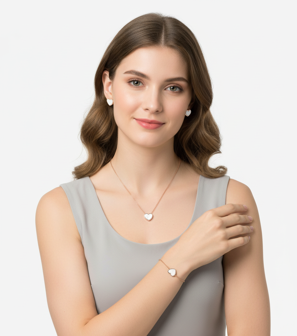 Herzschmuck Set Czarina