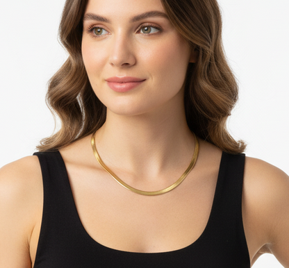 Feine Glieder Halskette Czarina