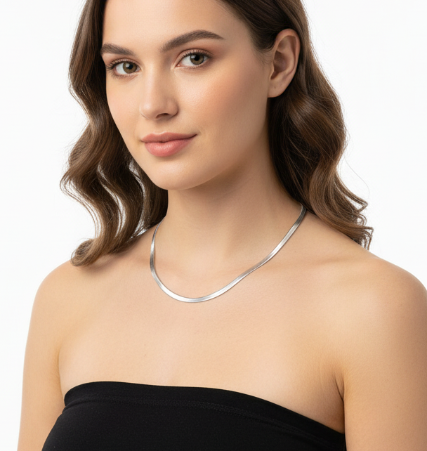 Feine Glieder Halskette Czarina