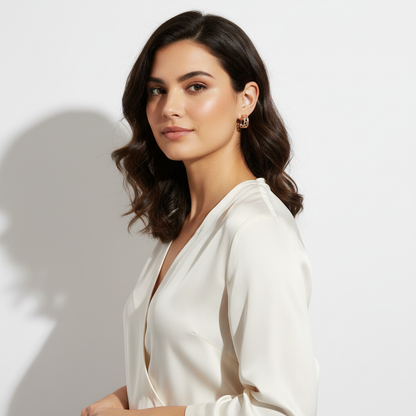 Cut-out Herz Ohrringe Wasserfest