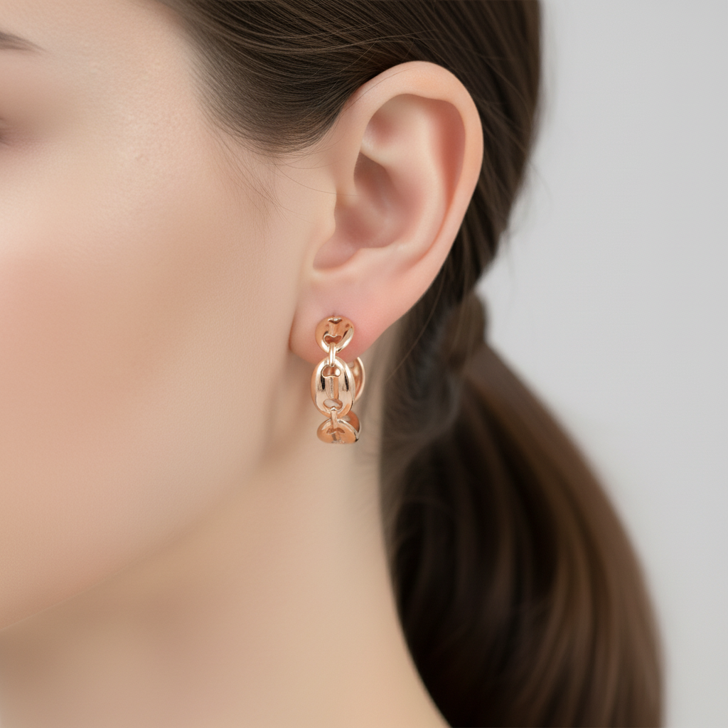 Kettenoptik Creolen Wasserfest