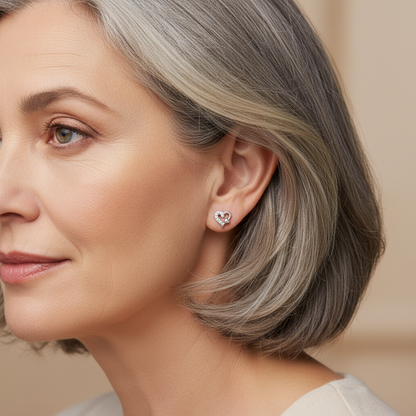 Love Ohrringe Ohrringe Sterlingsilber