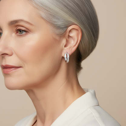 Aurora Twist Creolen Ohrringe Czarina Jewellery