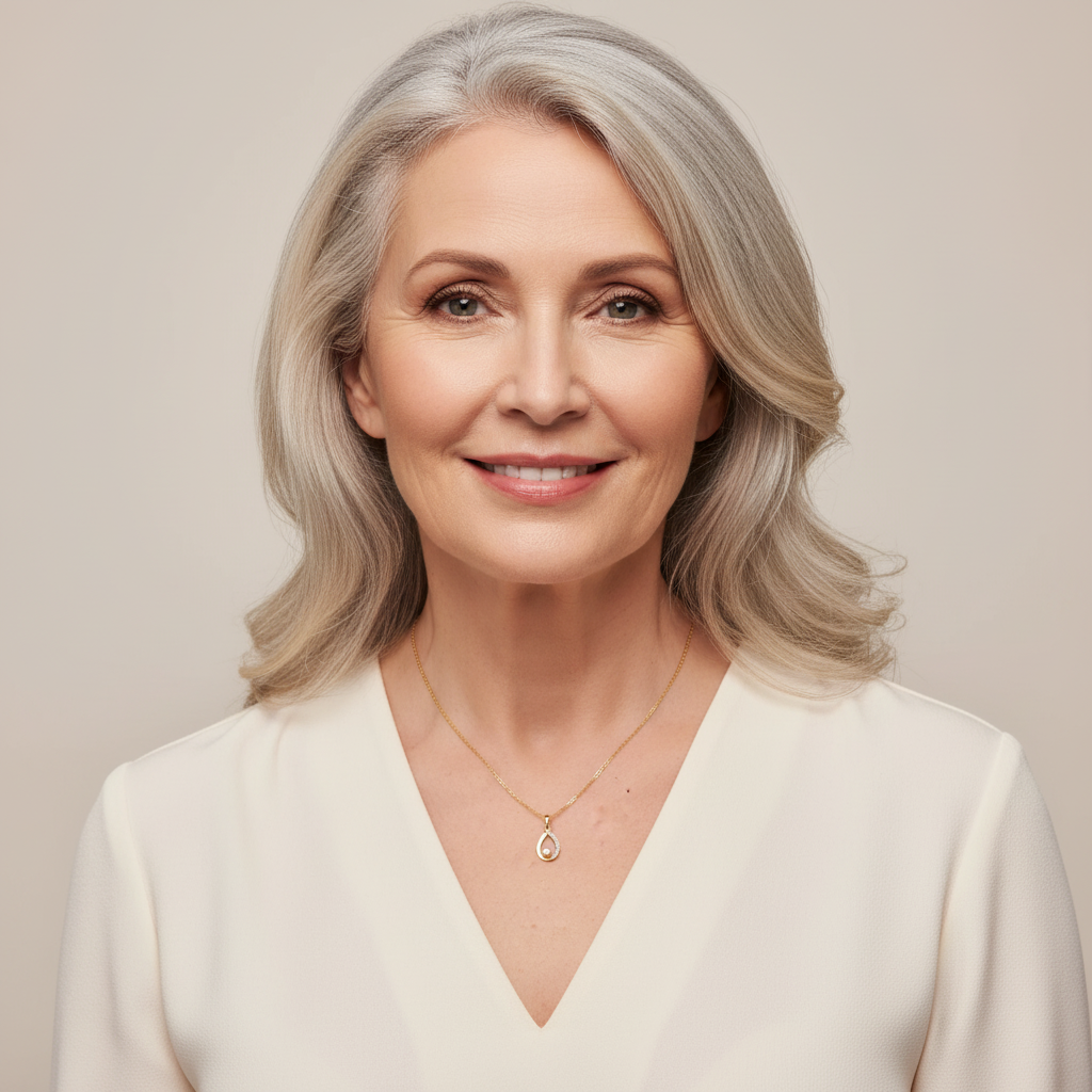 Gold Halskette Wassertropfen Halsketten Sterlingsilber