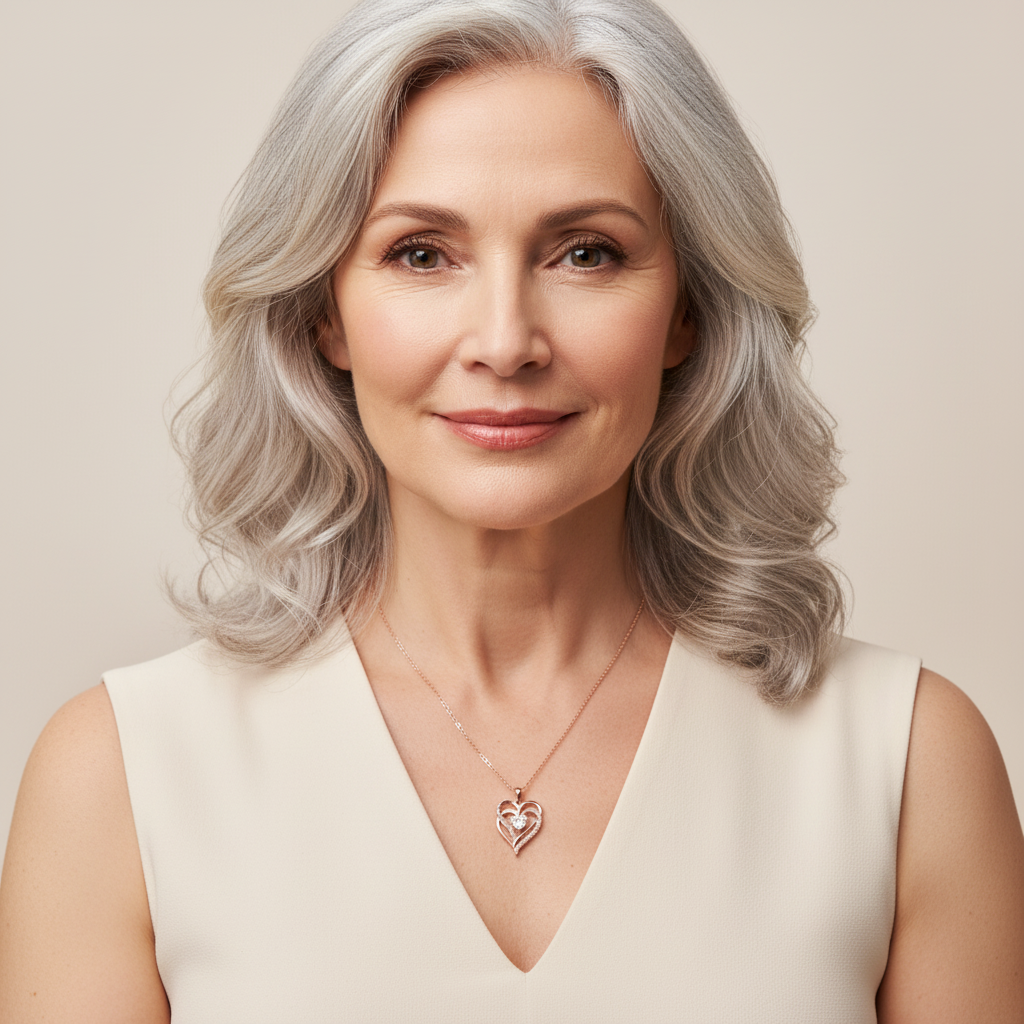 Verschlungenes Herz Halskette Halsketten Sterlingsilber