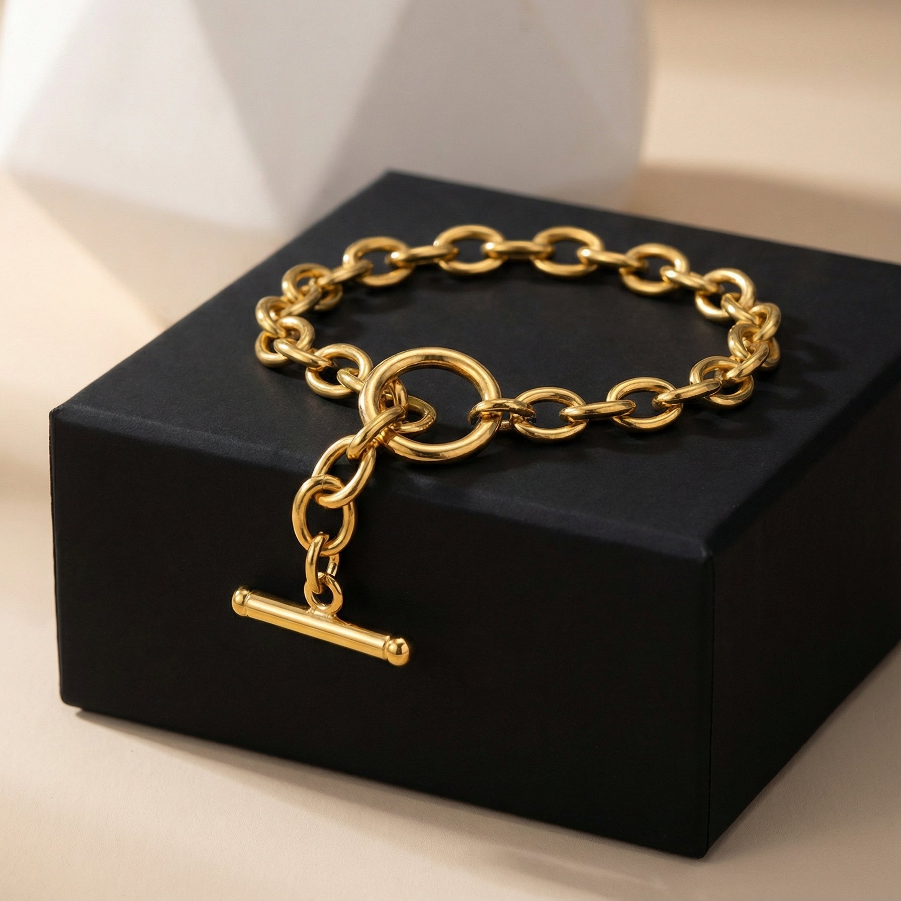 T-Bar Verschluss Armband Armband Wasserfest