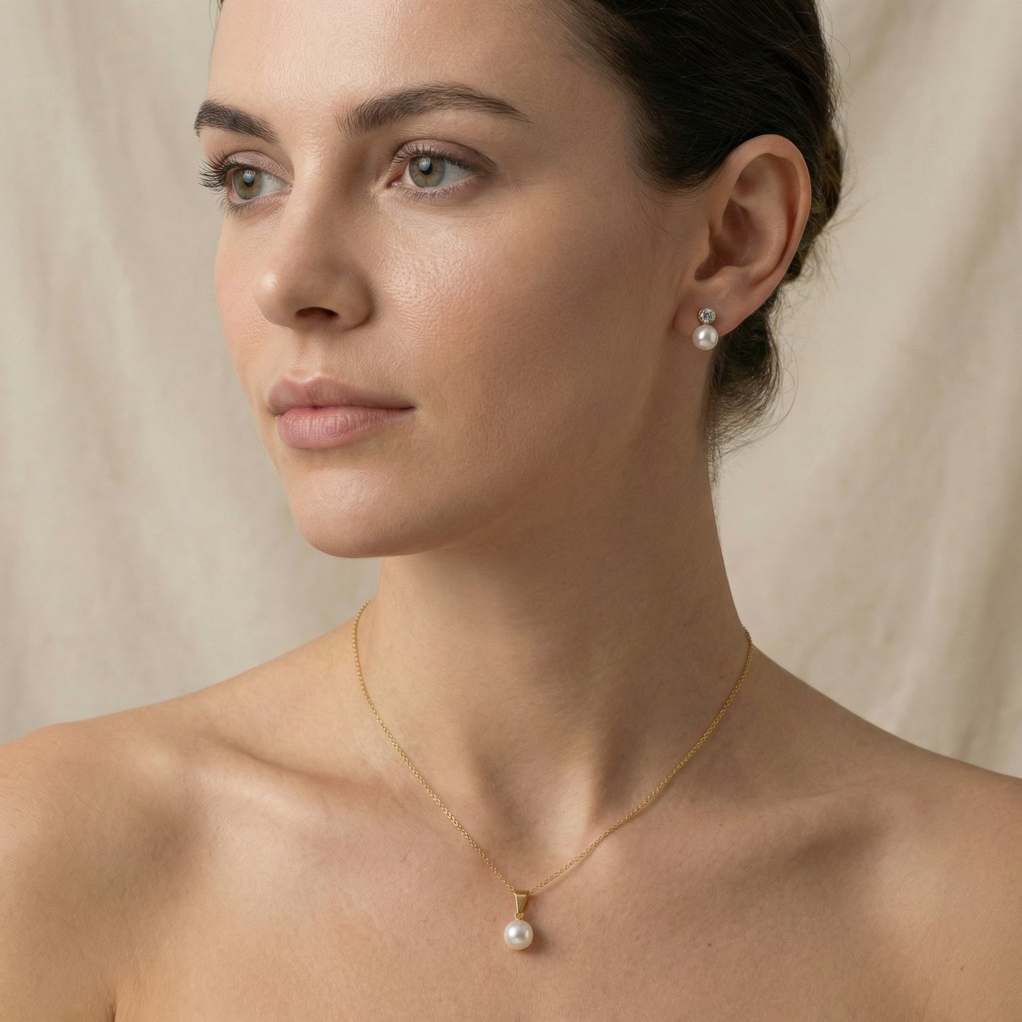 Perlen Schmuck Set Halsketten Wasserfest