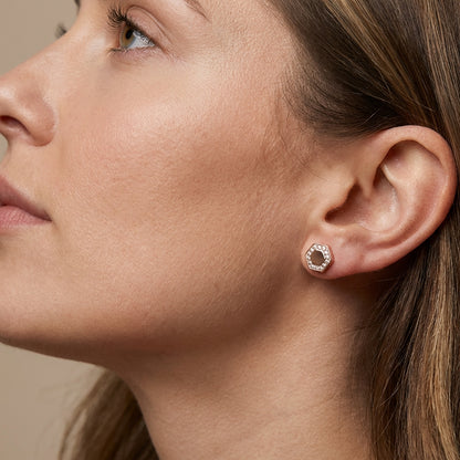 Geometrische Ohrstecker Wasserfest