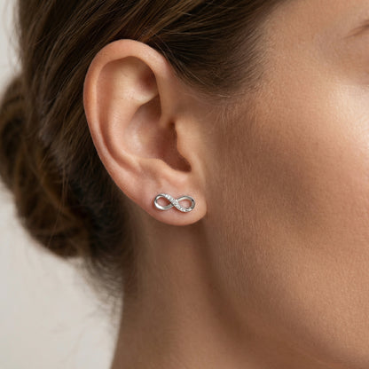 Infinity Ohrstecker Ohrringe Czarina