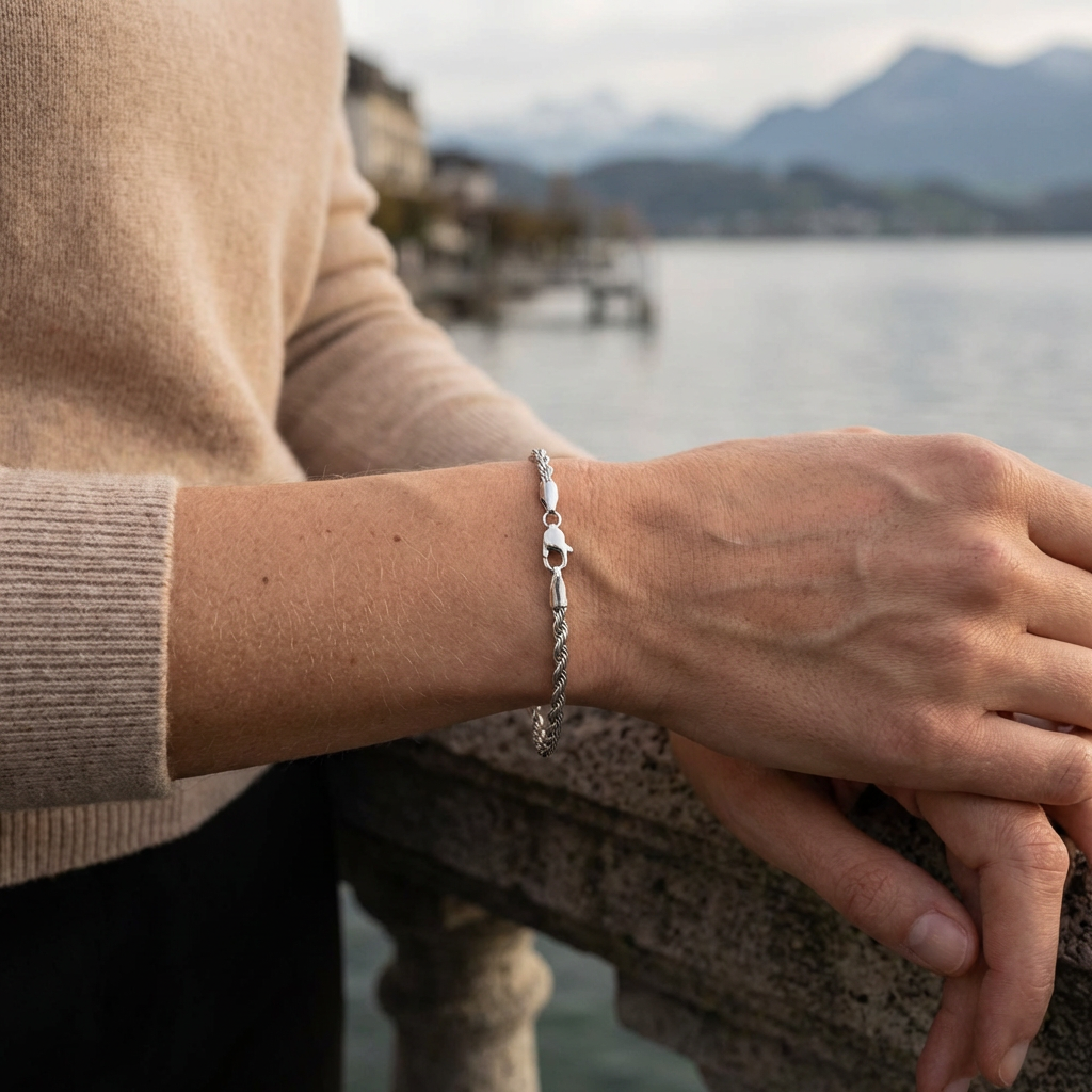 Twist Rope Armband Armband Wasserfest