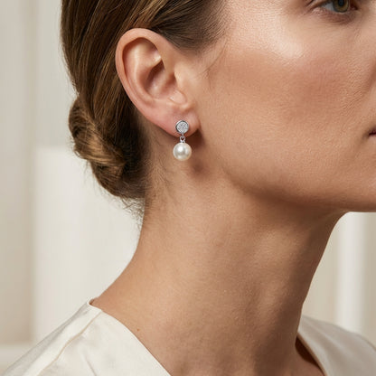 Élise Pearl Ohrringe Ohrringe Sterlingsilber