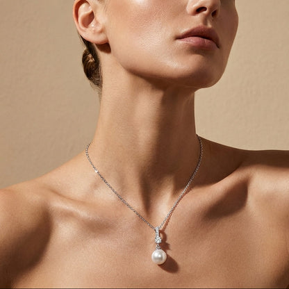 Luna Pearl Halskette Halsketten Sterlingsilber