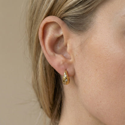 Cleo Star Hoops Ohrringe Wasserfest