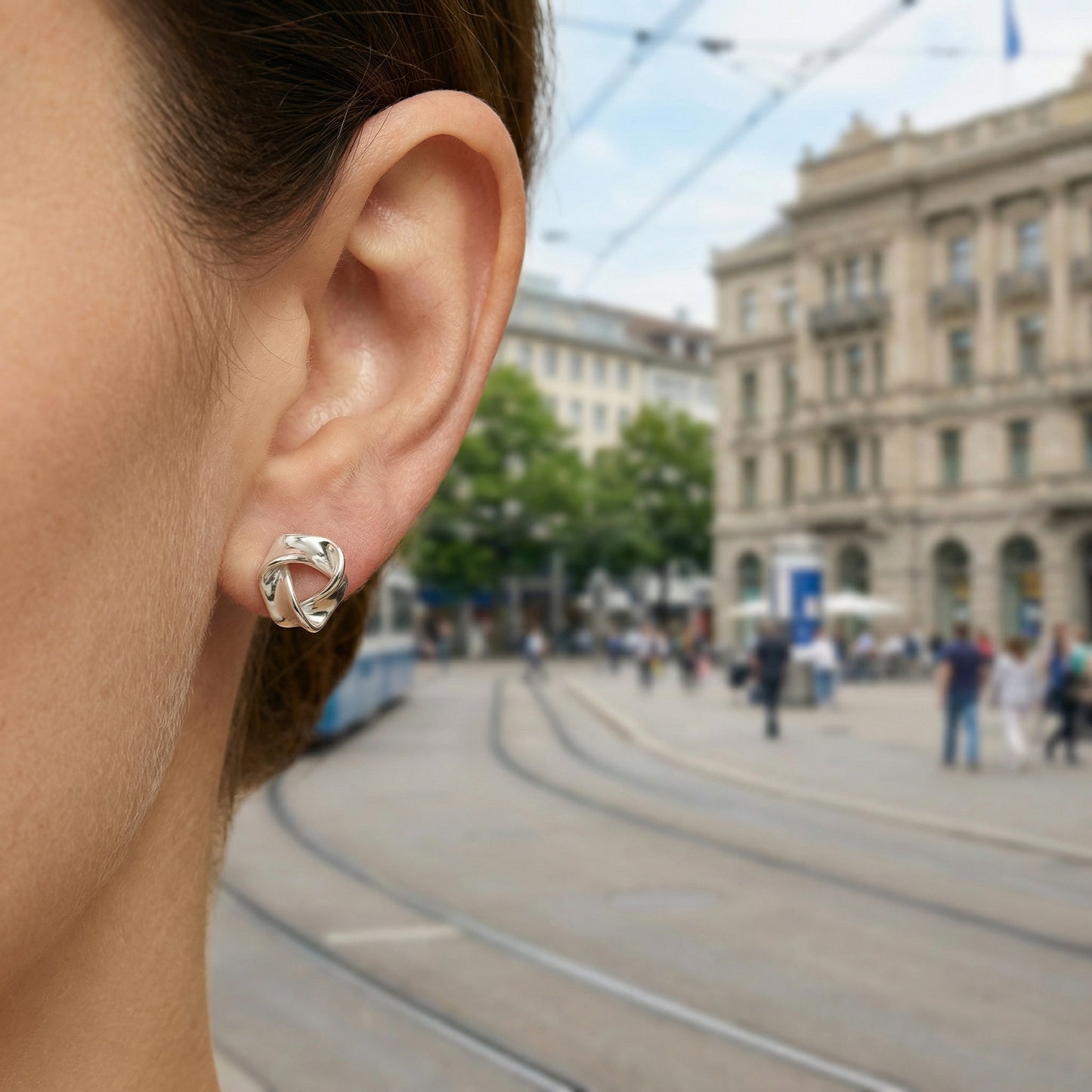 Élise Twist Ohrringe Ohrringe Sterlingsilber