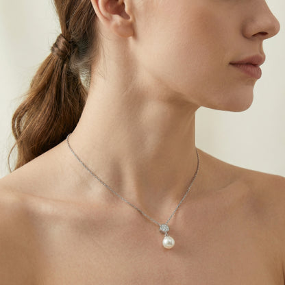 Amélie Pearl Glow Halskette Halsketten Sterlingsilber