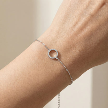 Eterna Circle Armband Armband Sterlingsilber