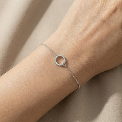 Eterna Circle Armband Armband Sterlingsilber