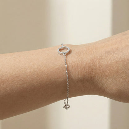 Eterna Circle Armband Armband Sterlingsilber