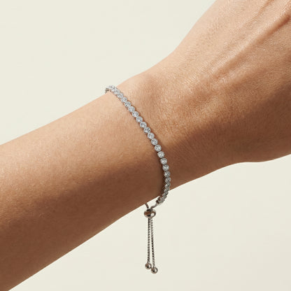 Lumière Tennis Armband Armband Sterlingsilber