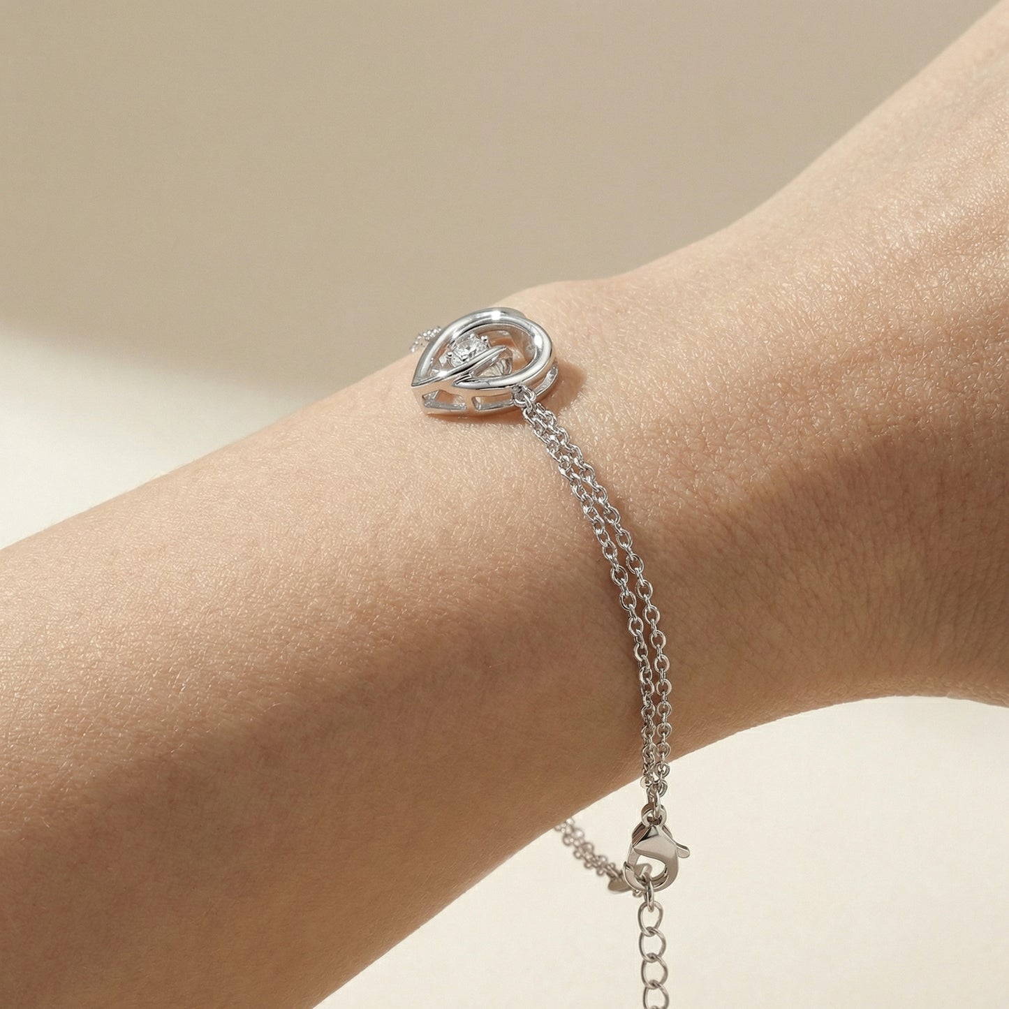 Eternal Heart Armband Armband Sterlingsilber