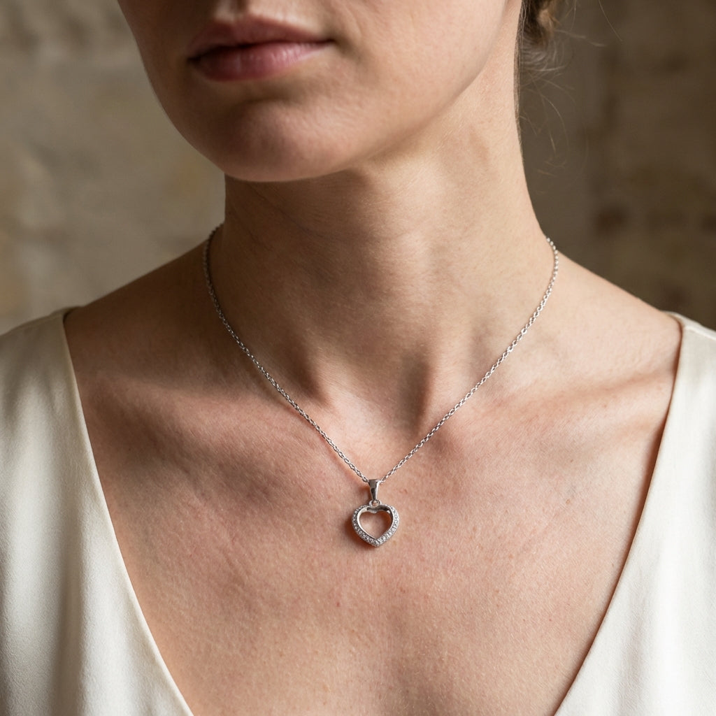 Coeur Lumière Halskette Halsketten Sterlingsilber