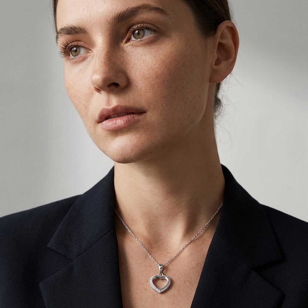 Coeur Lumière Halskette Halsketten Sterlingsilber